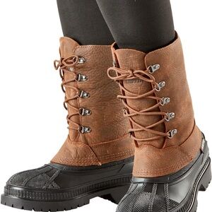 Baffin Brown and Black Winter Boots - Made in Canada